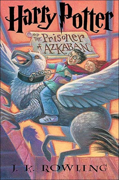 Harry Potter and the Prisoner of Azkaban book cover