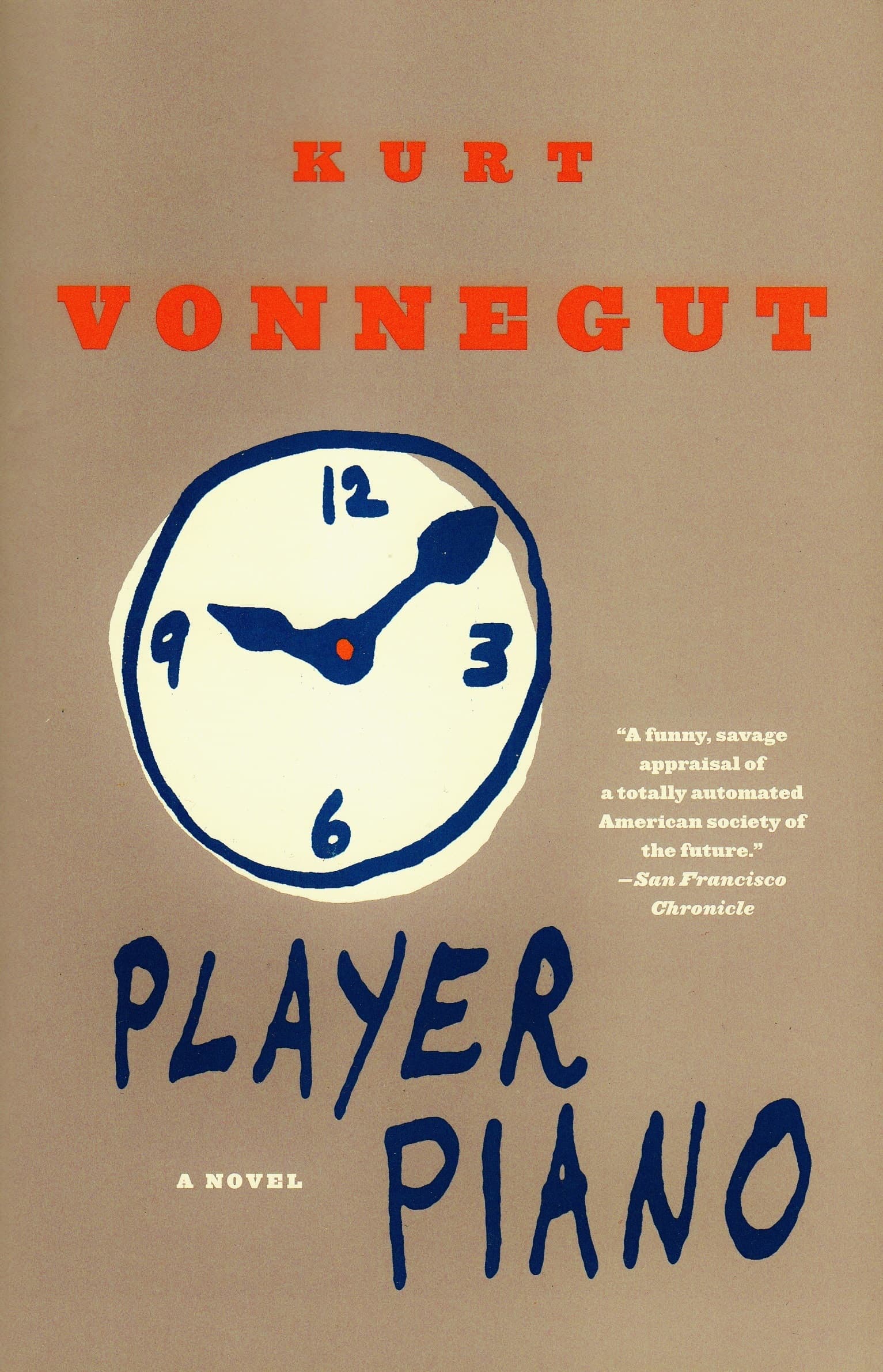 Player Piano book cover