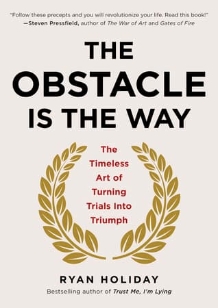 The Obstacle Is the Way: The Timeless Art of Turning Trials into Triumph book cover