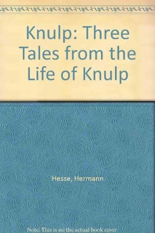 Knulp: Three Tales from the Life of Knulp book cover