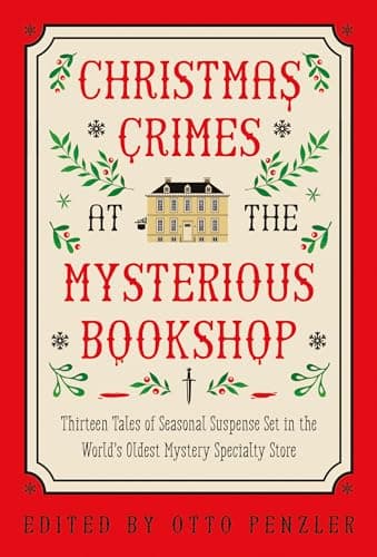 Christmas Crimes at the Mysterious Bookshop book cover