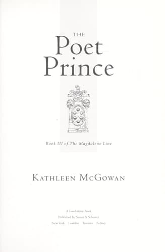 The Poet Prince: A Novel  book cover