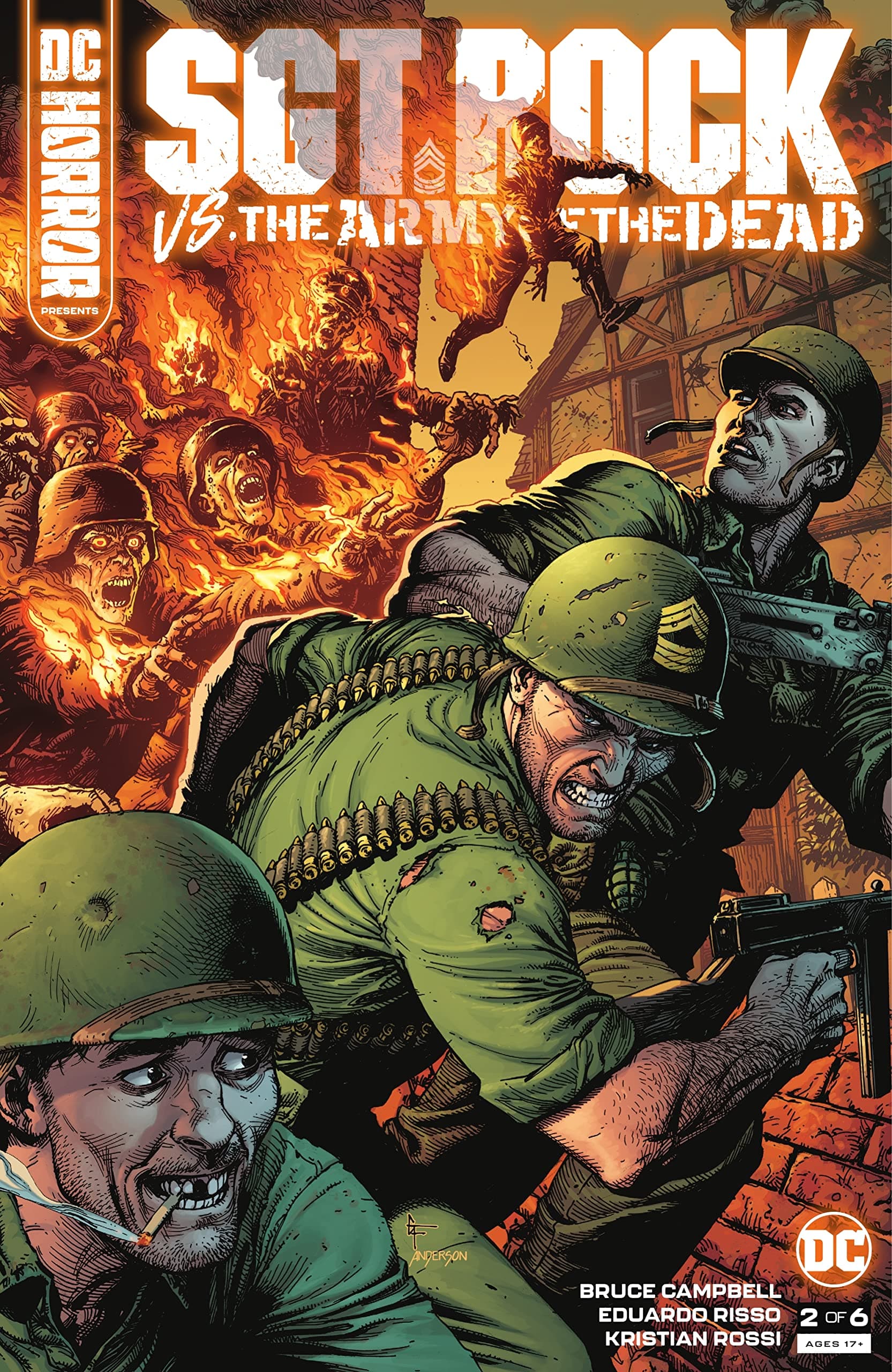 DC Horror Presents: Sgt. Rock vs. The Army of the Dead #2 book cover