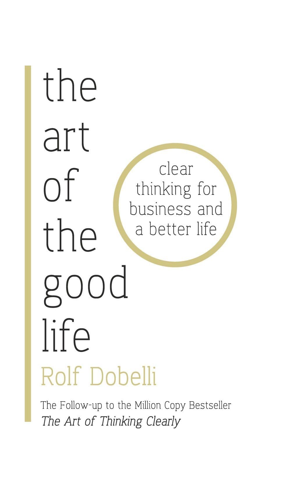 The Art of the Good Life book cover