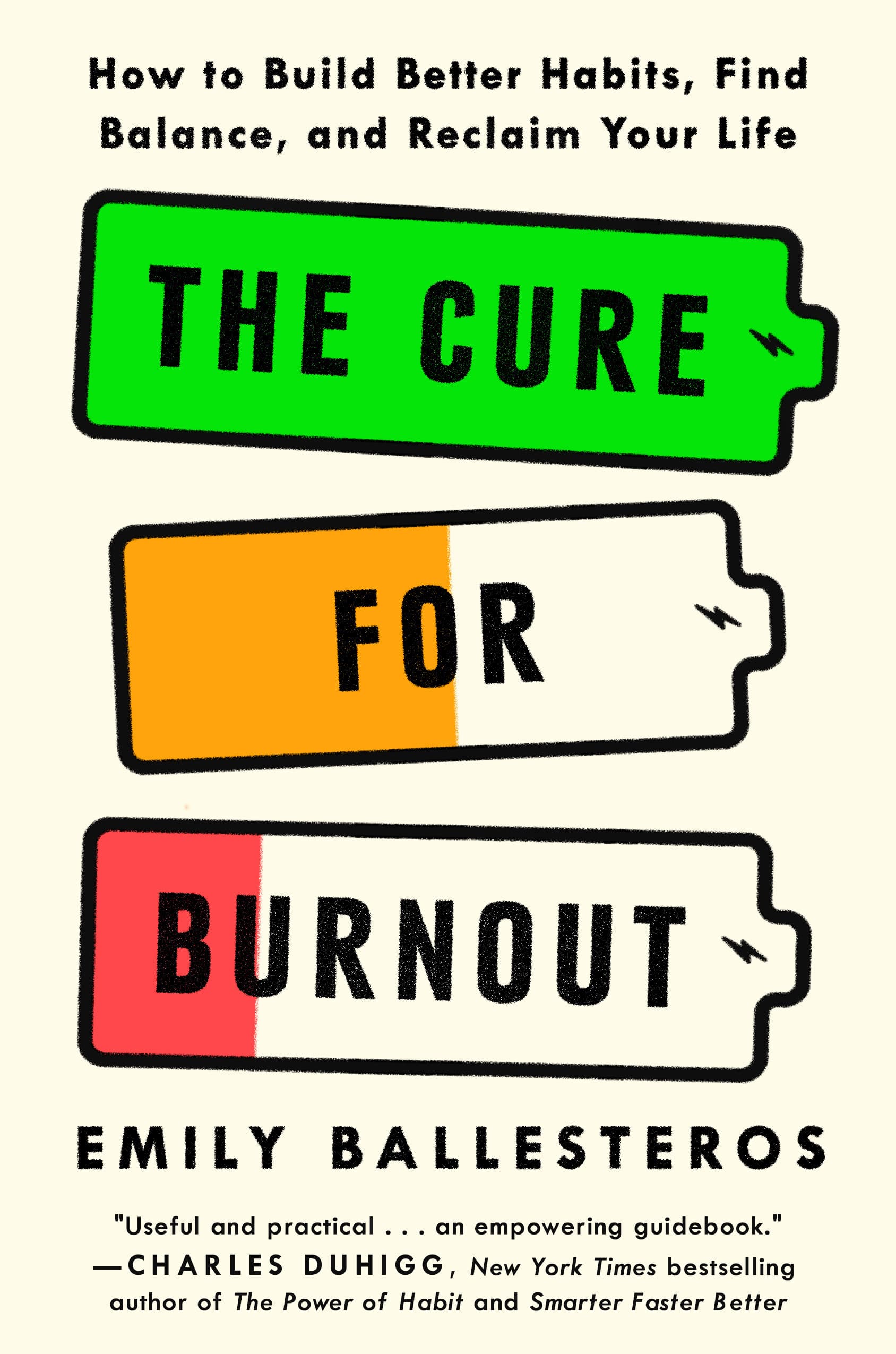 The Cure for Burnout: How to Find Balance and Reclaim Your Life book cover