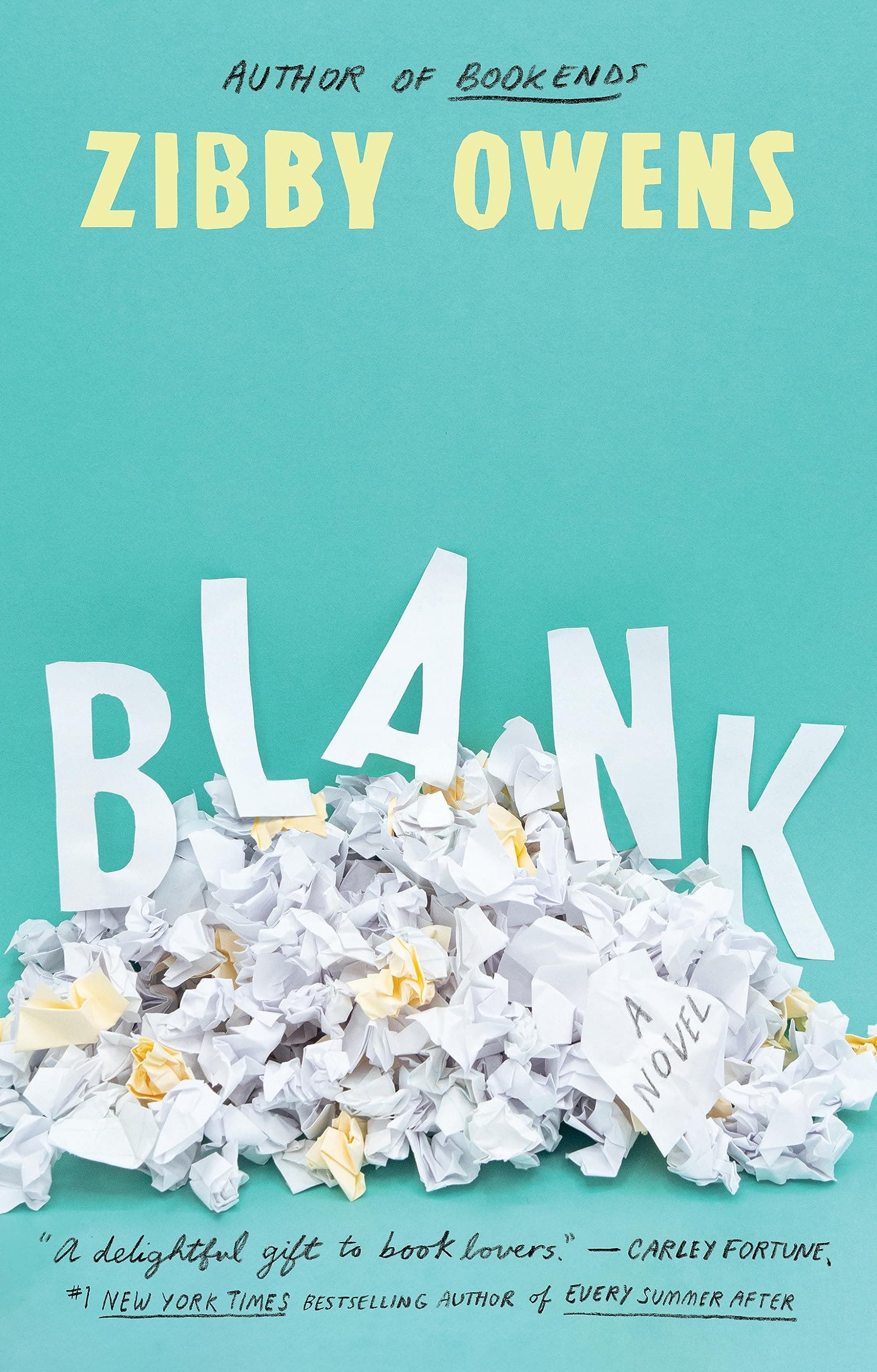 Blank: A Novel book cover