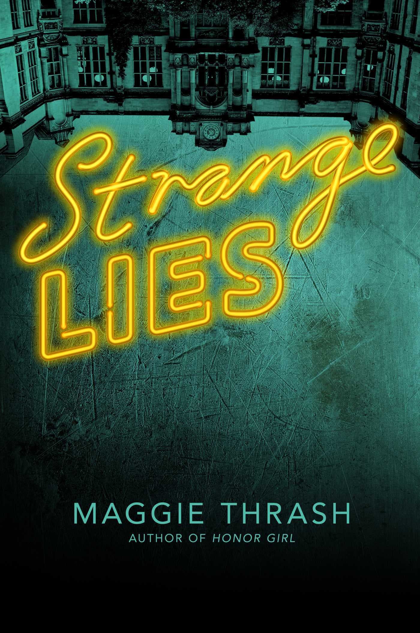 Strange Lies book cover