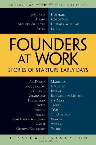 Founders at Work: Stories of Startups' Early Days book cover