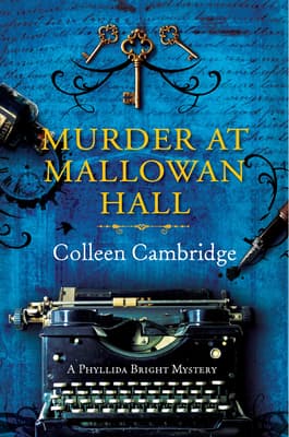 Murder at Mallowan Hall book cover