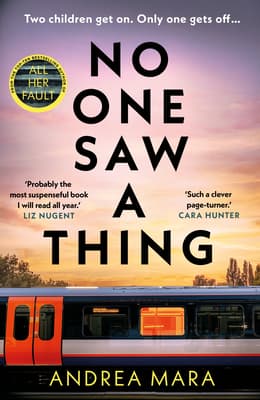 No One Saw a Thing book cover