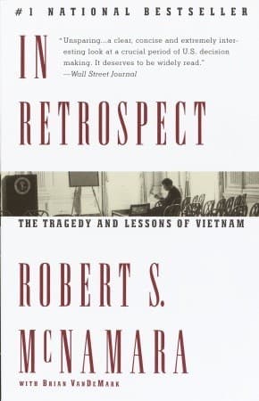 In Retrospect: The Tragedy and Lessons of Vietnam book cover