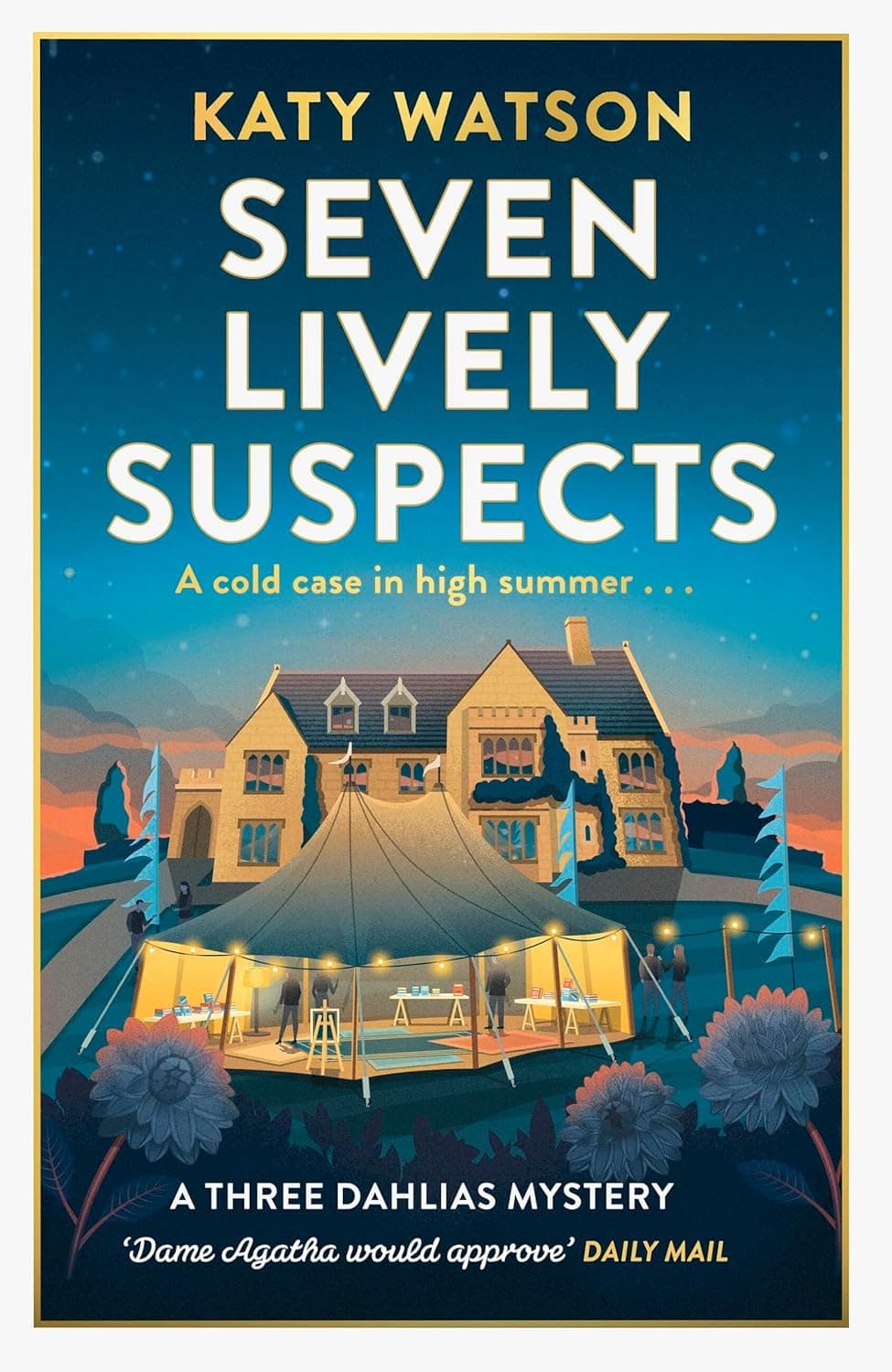 Seven Lively Suspects book cover