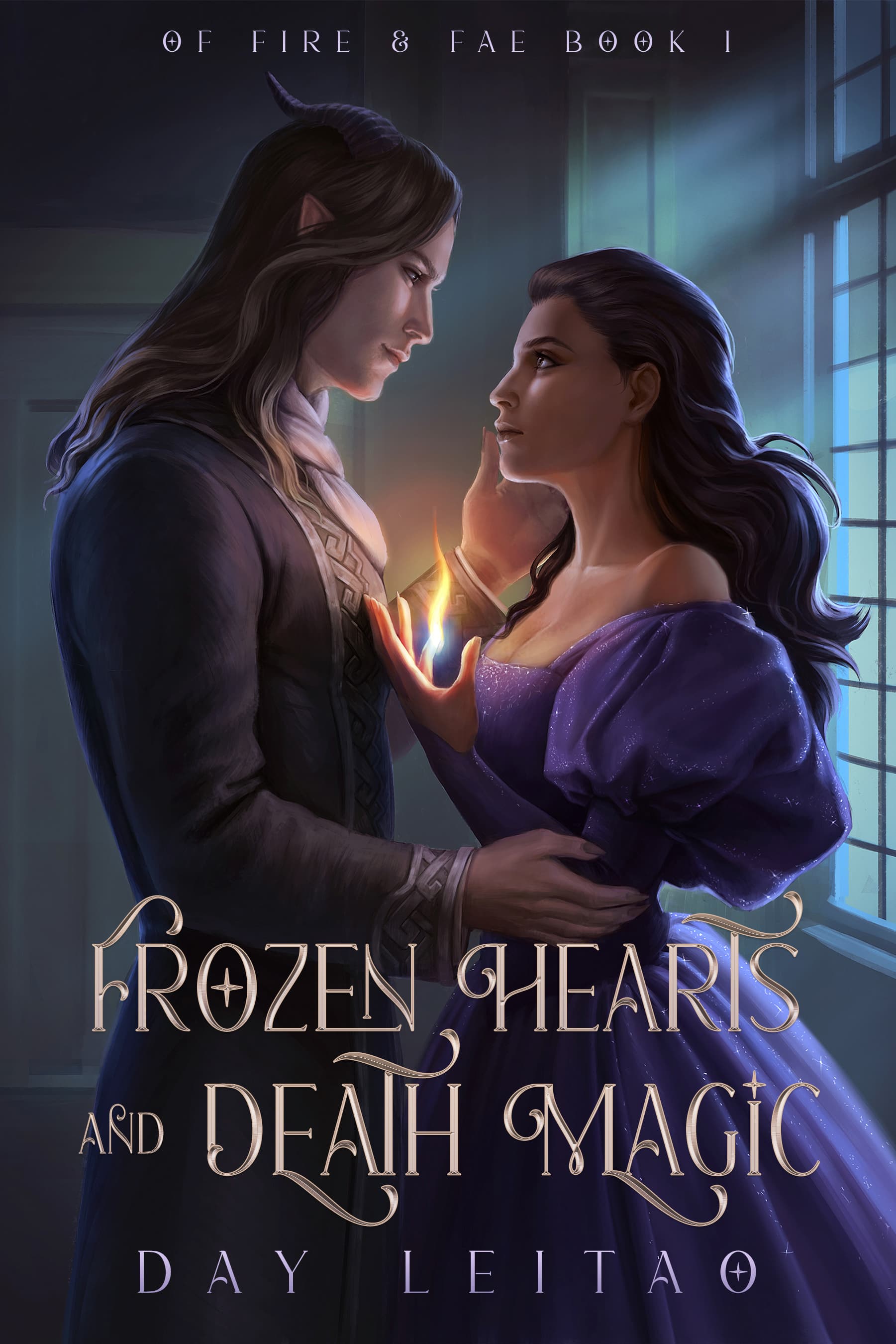 Frozen Hearts and Death Magic book cover
