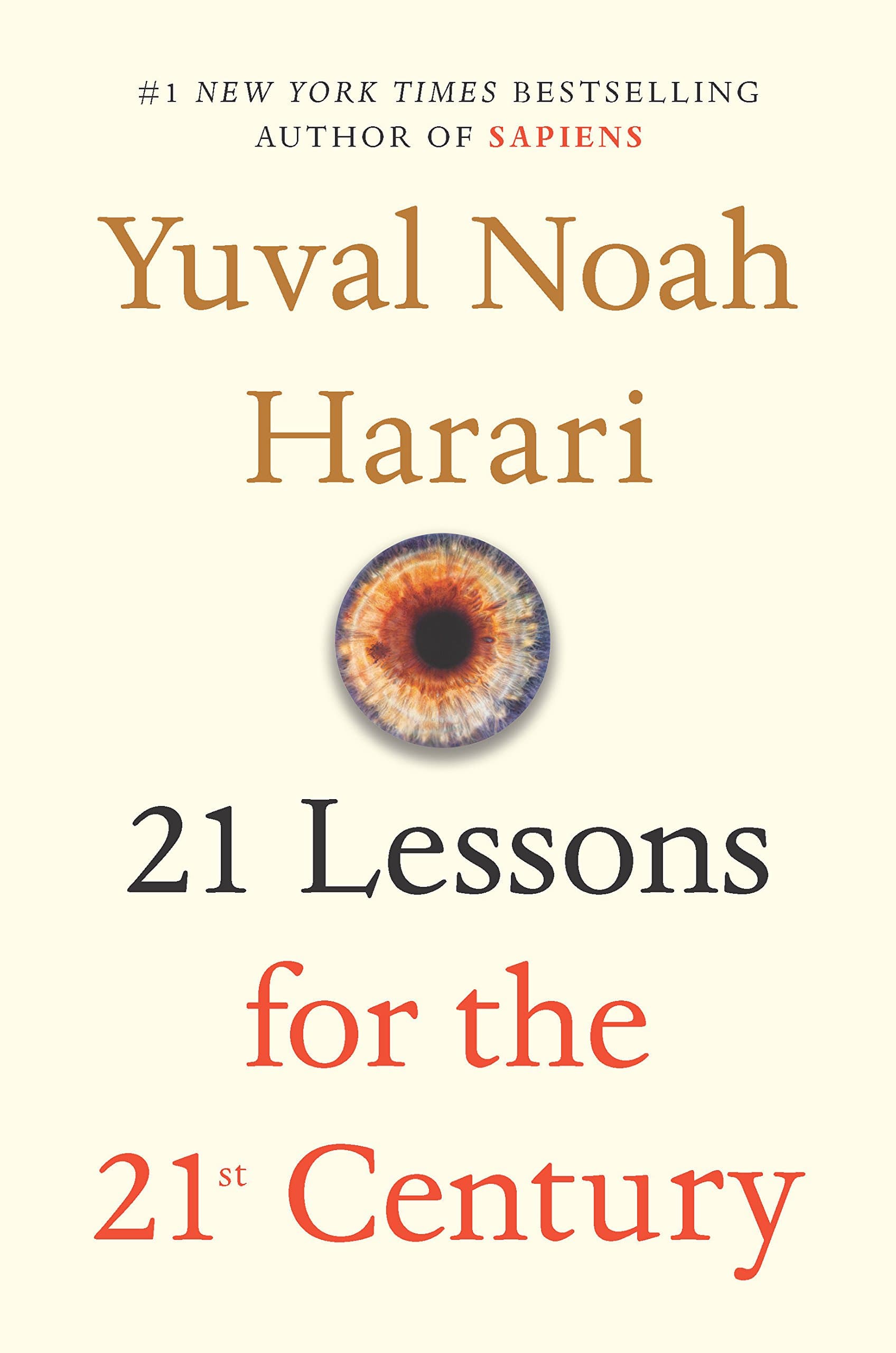 21 Lessons for the 21st Century book cover