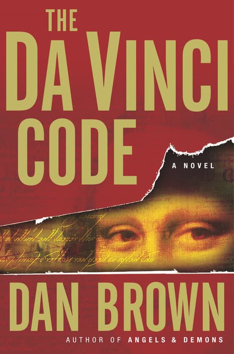 The Da Vinci Code book cover