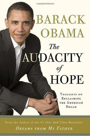 The Audacity of Hope: Thoughts on Reclaiming the American Dream book cover