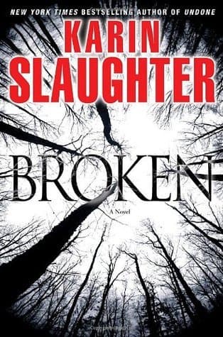Broken book cover
