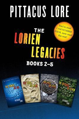 The Lorien Legacies Books 2-5 book cover