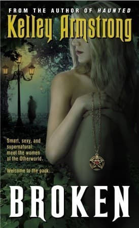Broken book cover