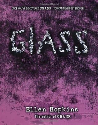 Glass book cover