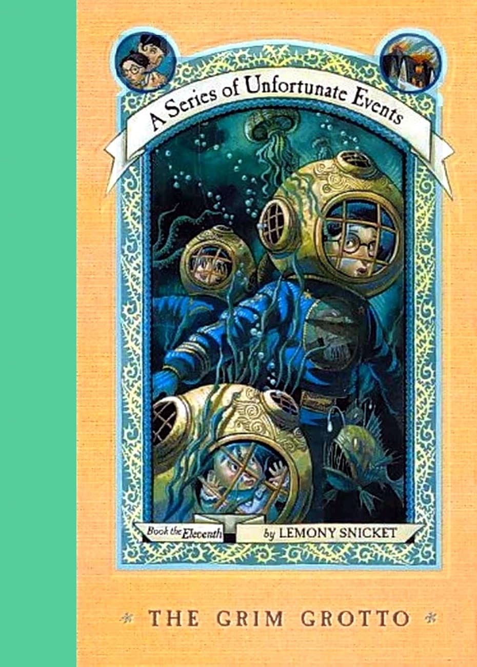 The Grim Grotto book cover