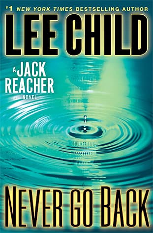 Never Go Back book cover