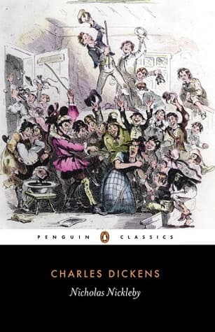 Nicholas Nickleby book cover