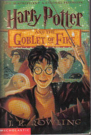 Harry Potter and the Goblet of Fire book cover