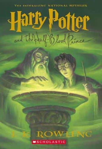 Harry Potter and the Half-Blood Prince book cover