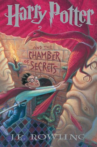 Harry Potter and the Chamber of Secrets book cover