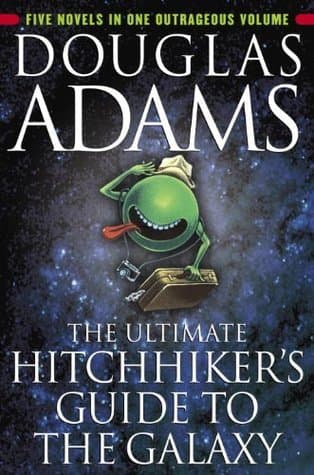 The Ultimate Hitchhiker's Guide to the Galaxy book cover