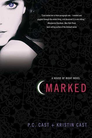 Marked book cover