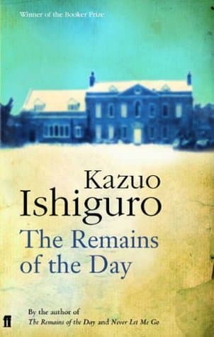 The Remains of the Day book cover