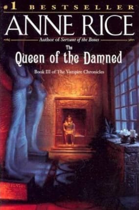 The Queen of the Damned book cover