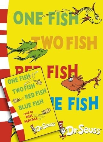 One Fish, Two Fish, Red Fish, Blue Fish book cover