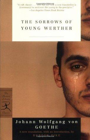 The Sorrows of Young Werther book cover