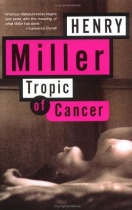 Tropic of Cancer book cover