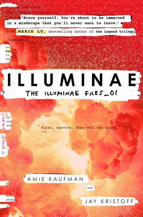 Illuminae book cover