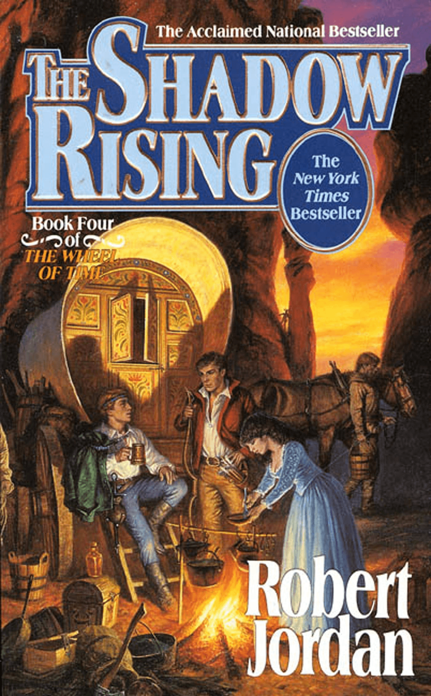 The Shadow Rising book cover