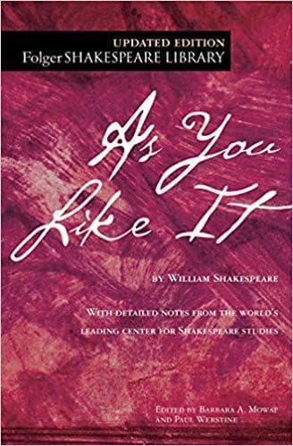 As You Like It book cover