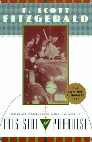 This Side of Paradise book cover