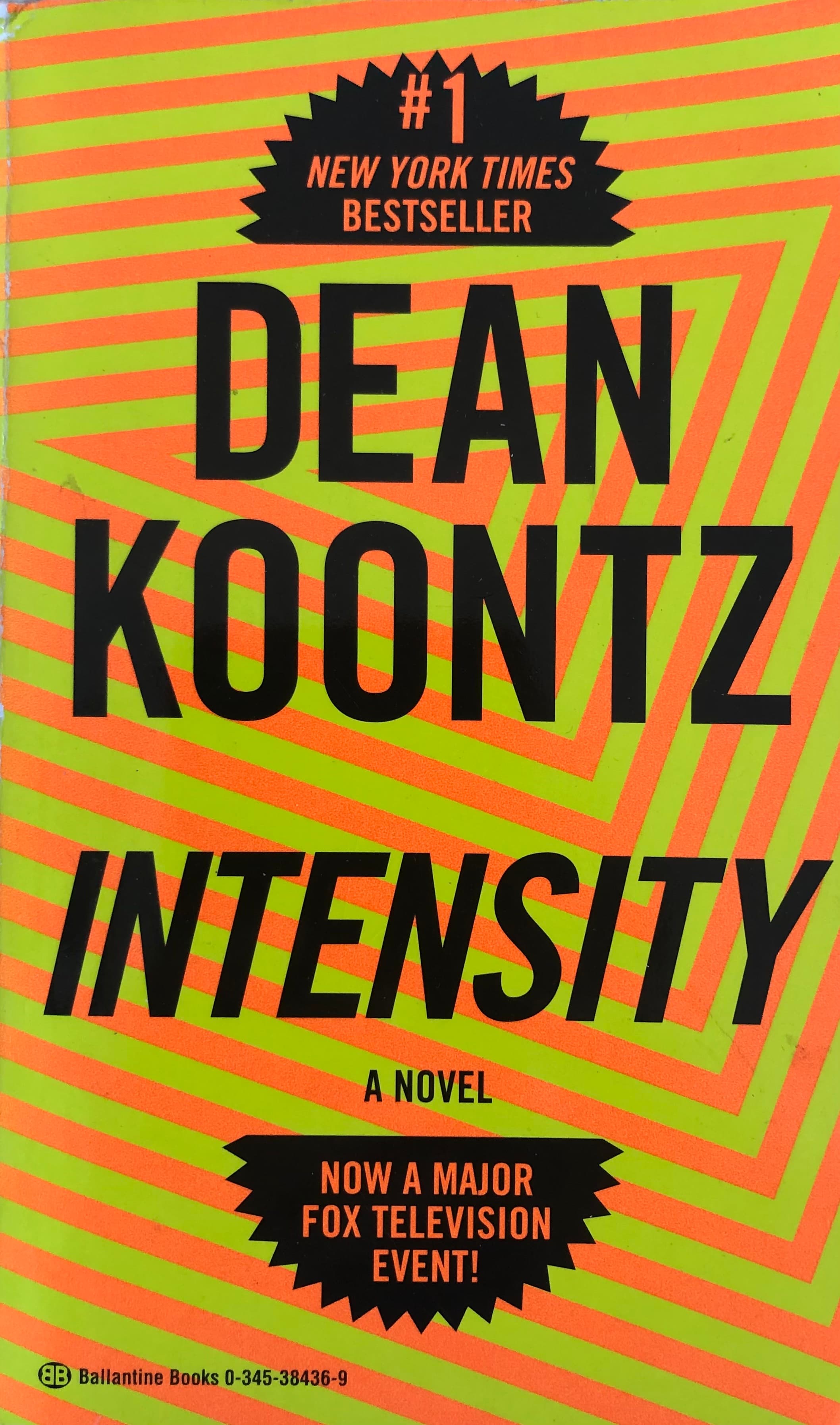 Intensity book cover