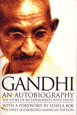 Gandhi: An autobiography book cover