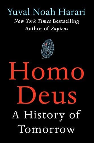 Homo Deus: A History of Tomorrow book cover