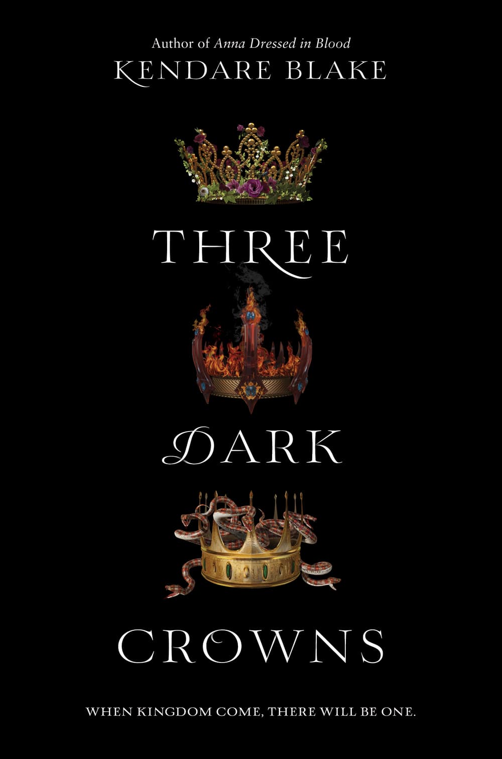 Three Dark Crowns book cover