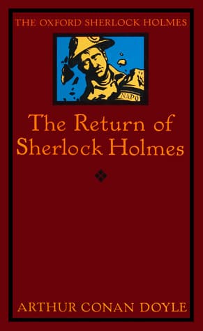 The Return of Sherlock Holmes book cover