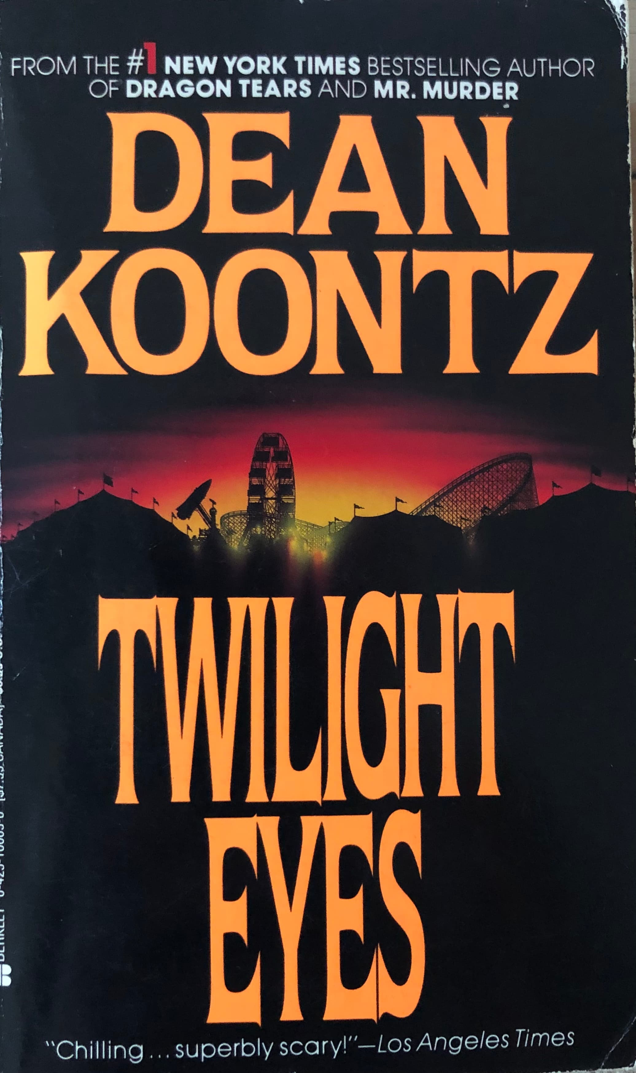 Twilight Eyes book cover