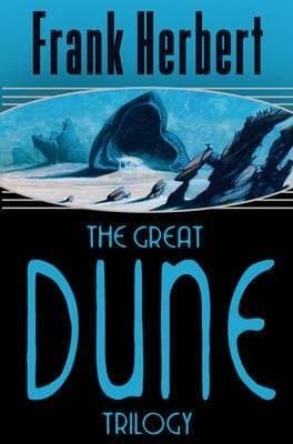 The Great Dune Trilogy book cover
