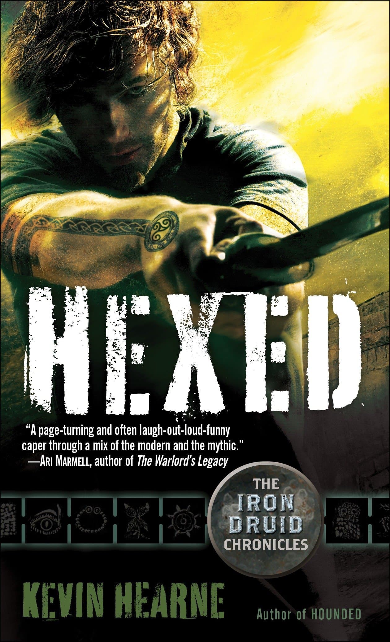 Hexed book cover