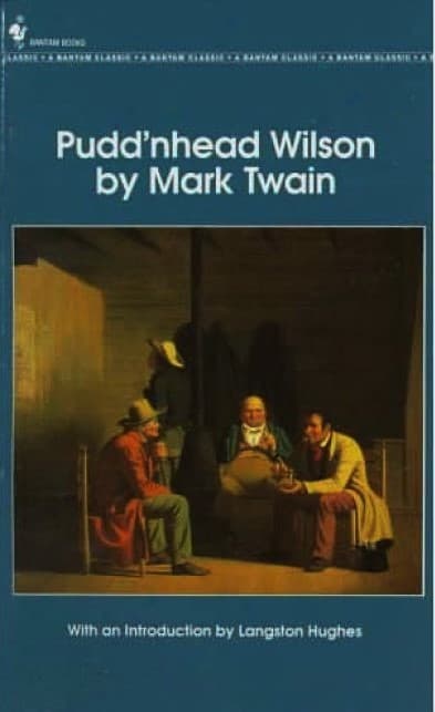 Pudd'nhead Wilson book cover